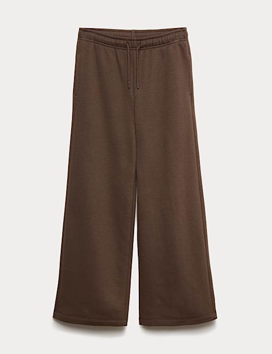 Wide Leg Cotton Rich Joggers (2-16 Yrs)