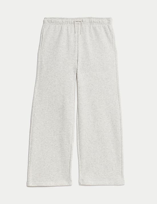Wide Leg Cotton Rich Joggers (2-16 Yrs)