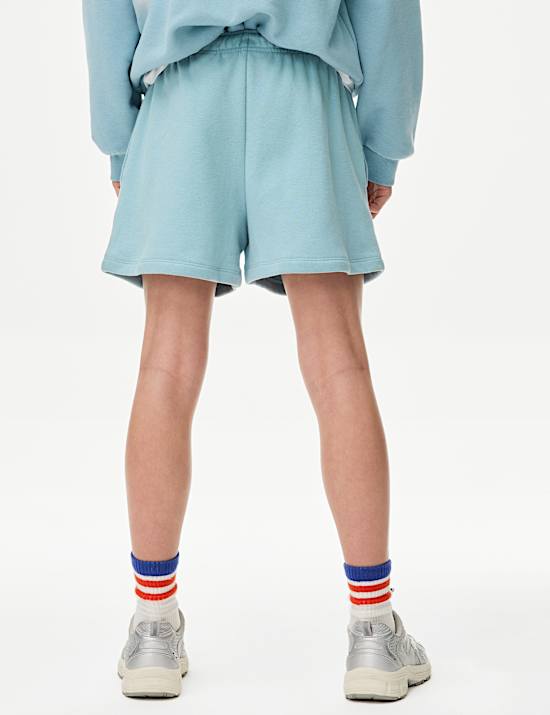 Katoenrijke korte broek (6-16 jaar)