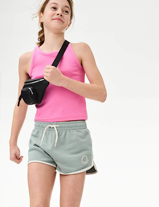 Short sport en coton (du 2 au 16 ans)