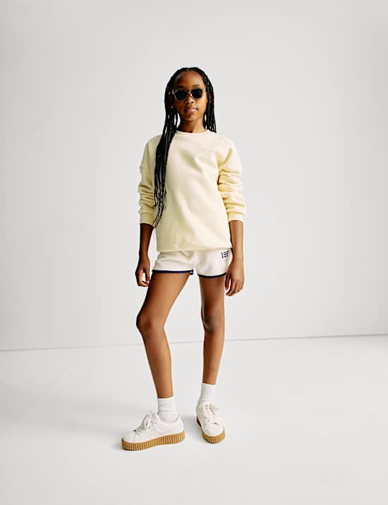 Cotton Rich Sports Shorts (2-16 Yrs)