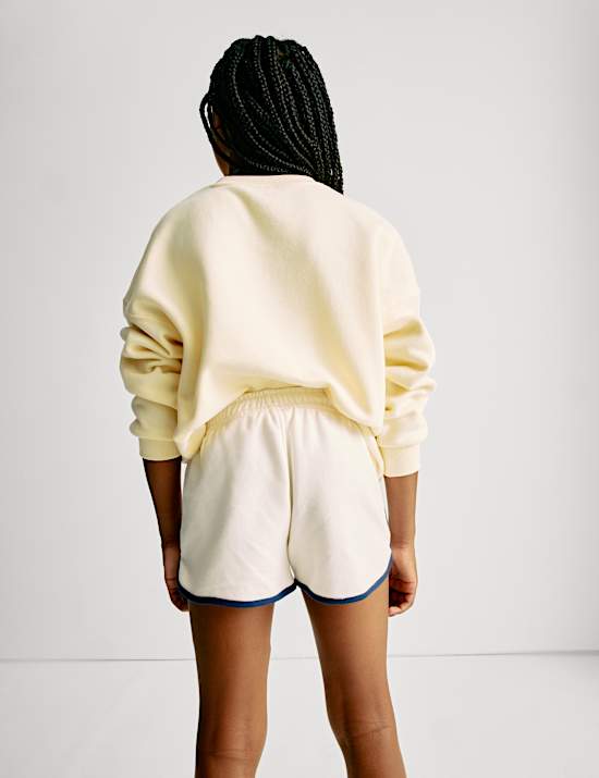 Cotton Rich Sports Shorts (2-16 Yrs)