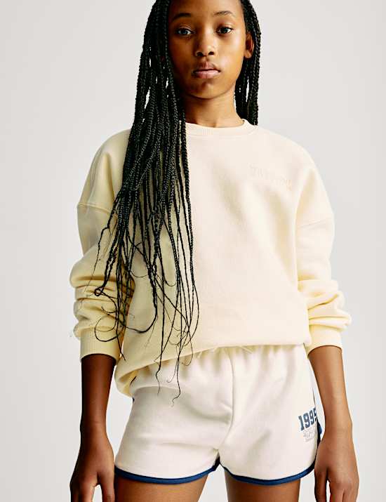 Cotton Rich Sports Shorts (2-16 Yrs)