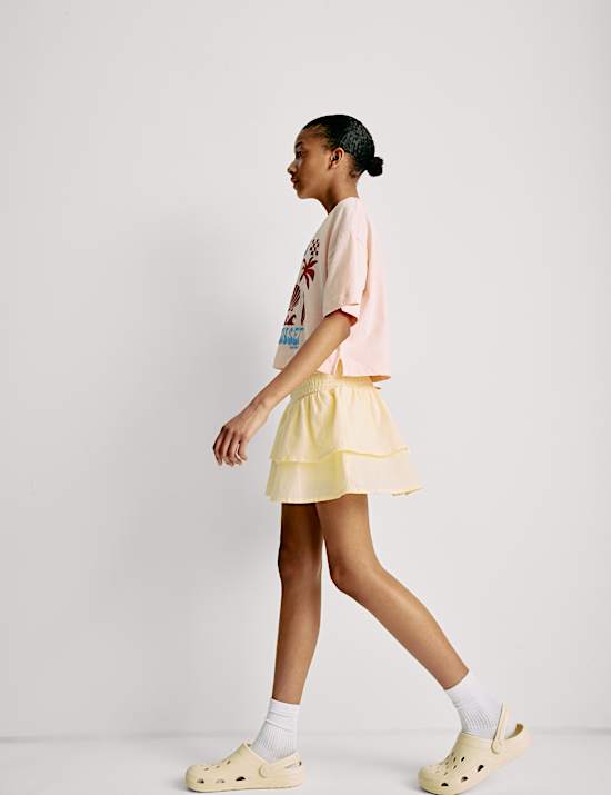 Φούστα από 100% βαμβάκι (6-16 ετών)