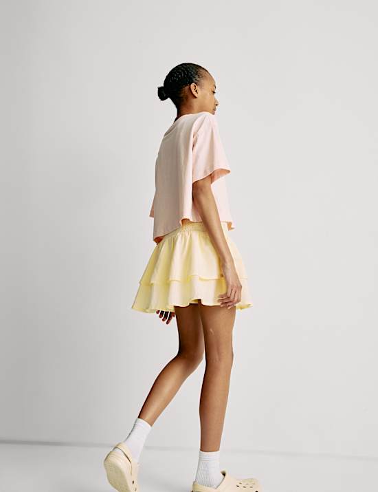 Φούστα από 100% βαμβάκι (6-16 ετών)