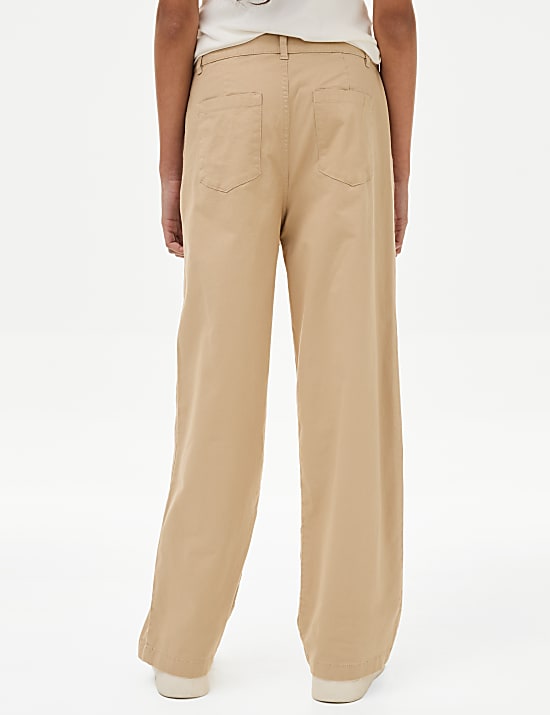 Cotton Rich Chino Trousers (6-16 Yrs)