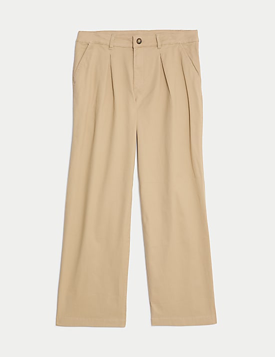Cotton Rich Chino Trousers (6-16 Yrs)