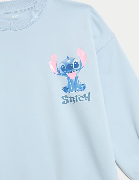 Cotton Rich Lilo & Stitch&trade; Sweatshirt (6-16 Yrs)
