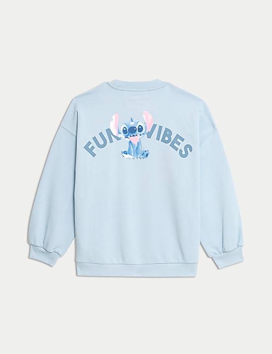 Cotton Rich Lilo & Stitch&trade; Sweatshirt (6-16 Yrs)