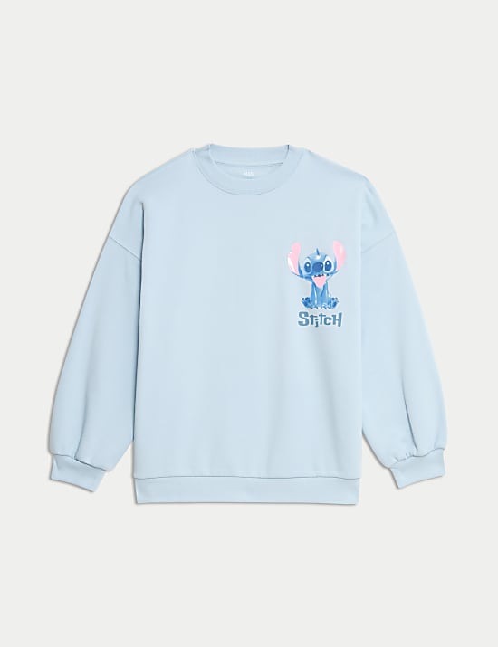 Cotton Rich Lilo & Stitch&trade; Sweatshirt (6-16 Yrs)