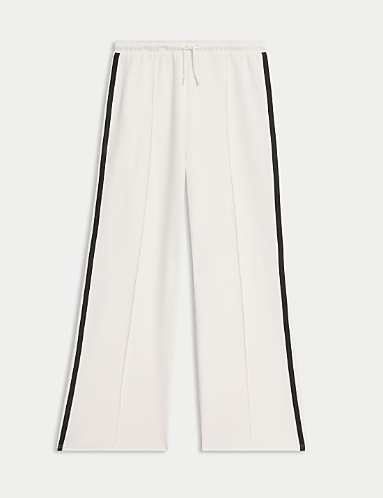 Cotton Rich Side Stripe Joggers (6-16 Yrs)