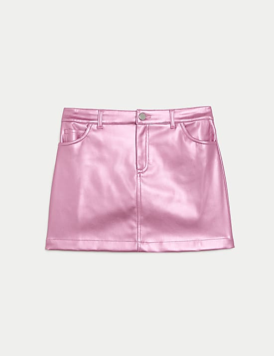 Mini Metallic Skirt (6-16 Yrs)