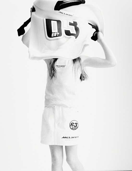 McLaren F1 Team Denim Skirt (2-16 Yrs)