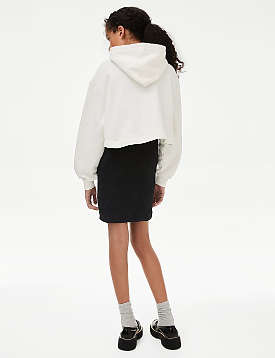 2-delige outfit met hoodie en jurkje met Parijs-motief (6-16 jaar)