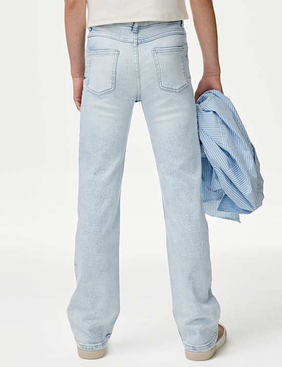 Rozszerzane dżinsy o kroju regular fit (6–16 lat)