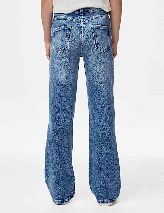 Regular Fit Denim Flared Jeans (6-16 Yrs)