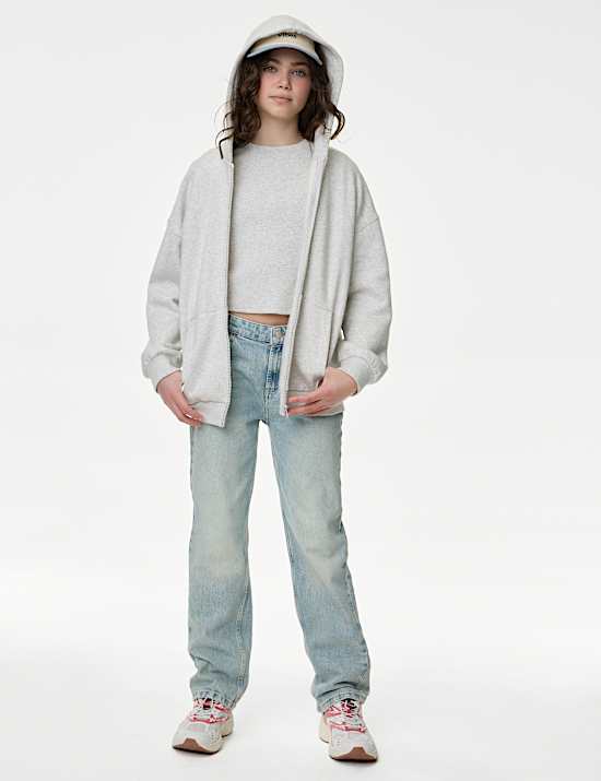 Straight Leg Denim Jeans (6-16 Yrs)