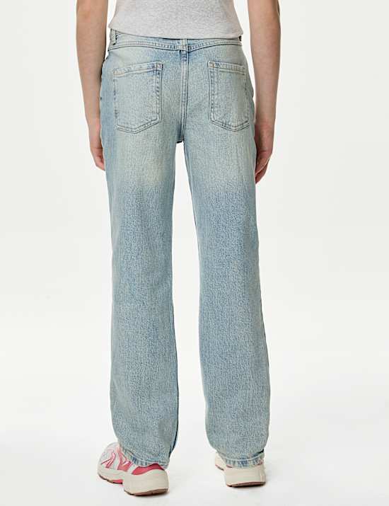 Straight Leg Denim Jeans (6-16 Yrs)