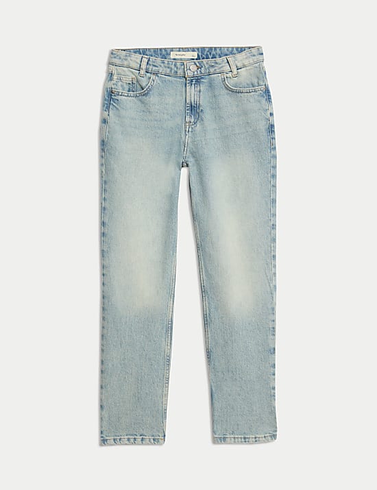 Straight Leg Denim Jeans (6-16 Yrs)