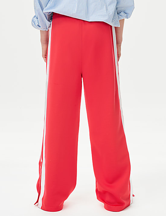 Cotton Rich Side Stripe Joggers (6-16 Yrs)