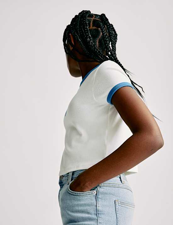 Skinny Capri Denim Jeans (6-16 Yrs)