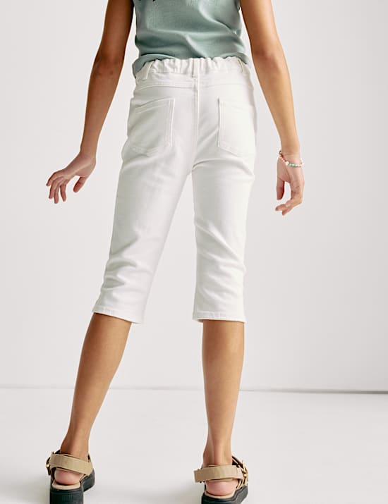 Skinny Capri Denim Jeans (6-16 Yrs)