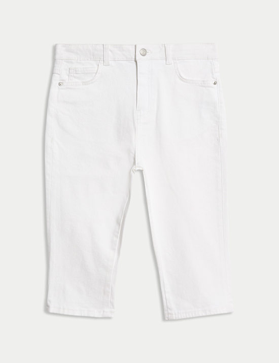 Skinny Capri Denim Jeans (6-16 Yrs)