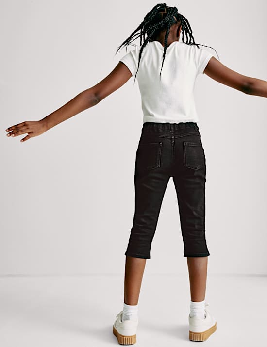 Skinny Capri Denim Jeans (6-16 Yrs)