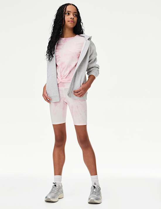 Cotton Rich Ombre Cycling Shorts (2-16 Yrs)