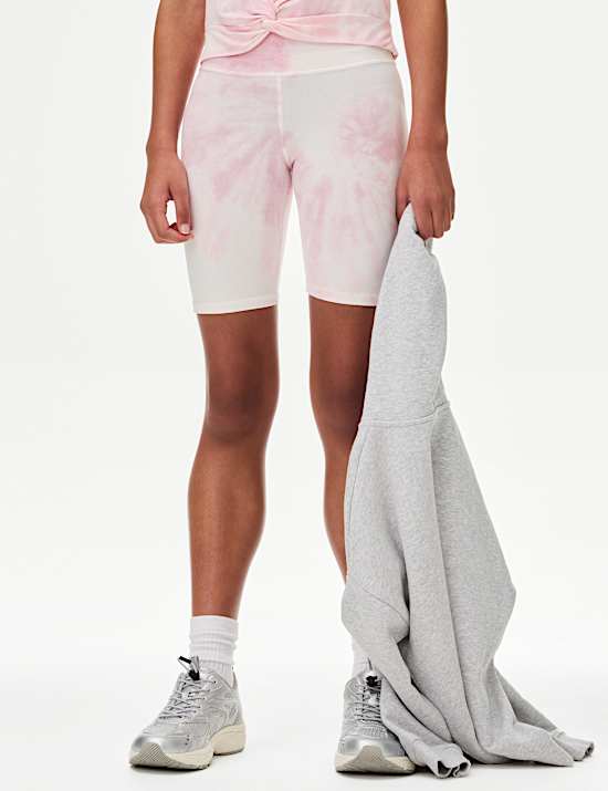 Cotton Rich Ombre Cycling Shorts (2-16 Yrs)