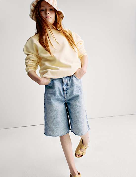 Denim Jorts (6-16 Yrs)