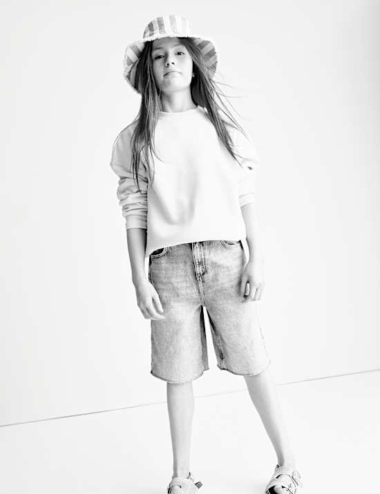 Bermuda en jean (du 6 au 16 ans)