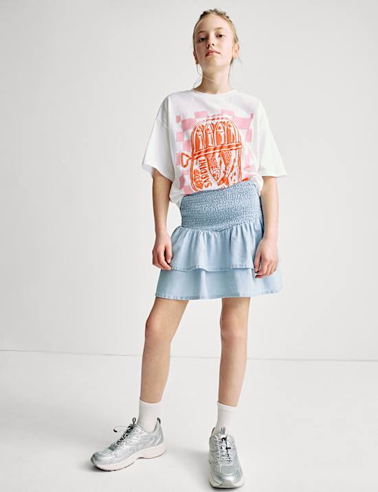 Pure Cotton Rara Skirt (2-16 Yrs)