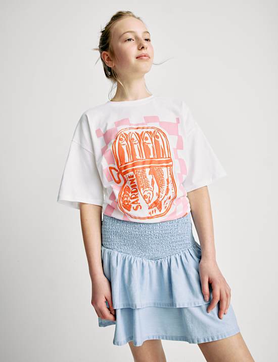 Pure Cotton Rara Skirt (2-16 Yrs)