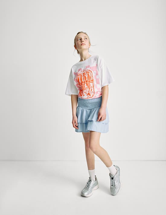 Pure Cotton Rara Skirt (2-16 Yrs)