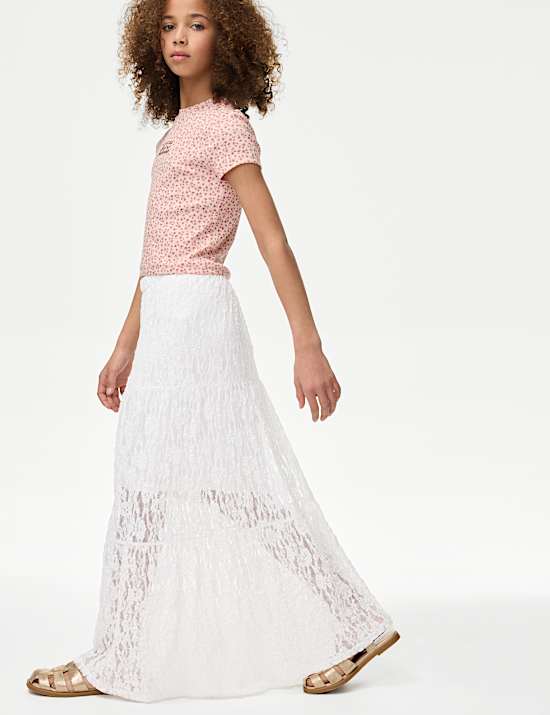 Lace Maxi Skirt (6-16 Yrs)