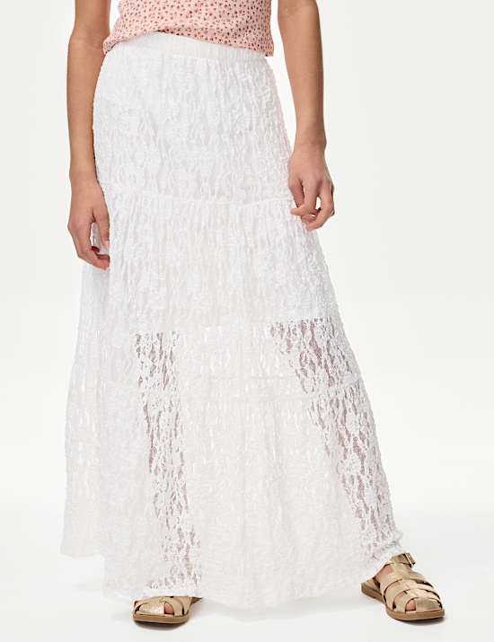 Lace Maxi Skirt (6-16 Yrs)