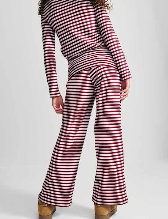 Cosy Foldover Wide Leg Trousers (6-16 Yrs)