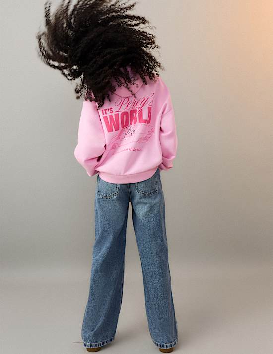 Cotton Rich Percy Pig&trade; Slogan Hoodie (6-16 Yrs)