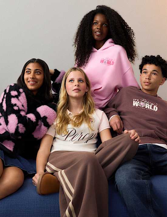 Cotton Rich Percy Pig&trade; Graphic Sweatshirt (6-16 Yrs)