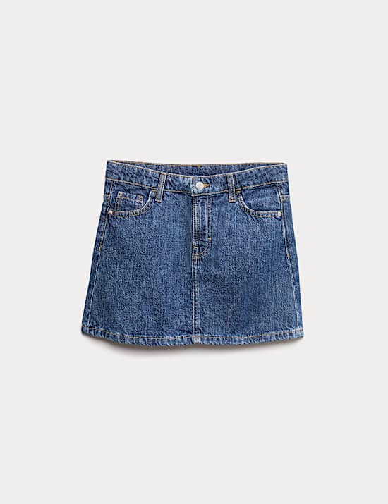 Denim minirok (2-16 jaar)
