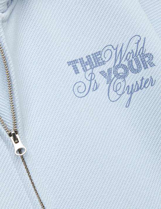 Cotton Rich Graphic Hoodie (6-16 Yrs)