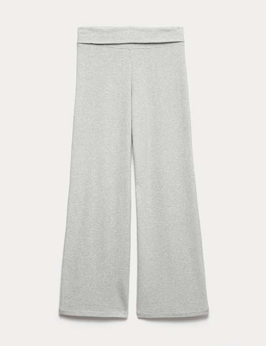 Cosy Fold Over Waist Wide Leggings (6-16 Yrs)