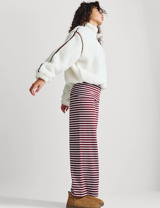 Quarter Zip Borg Fleece Sweatshirt (6-16 Yrs)