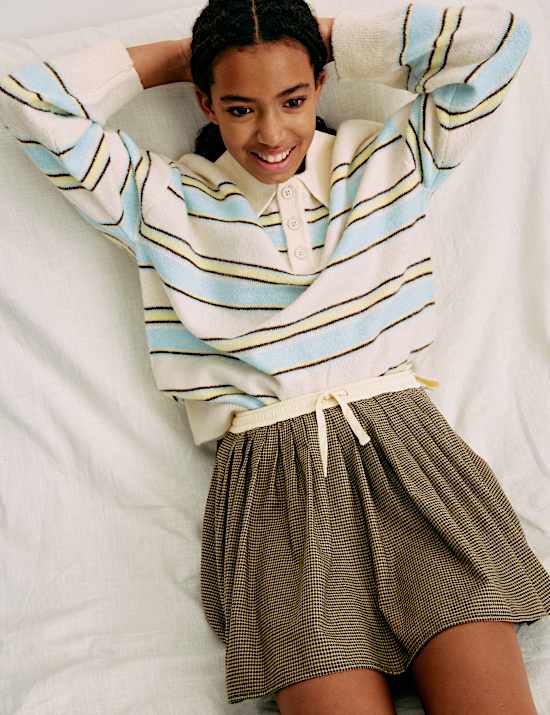 Checked Skirt (6-16 Yrs)