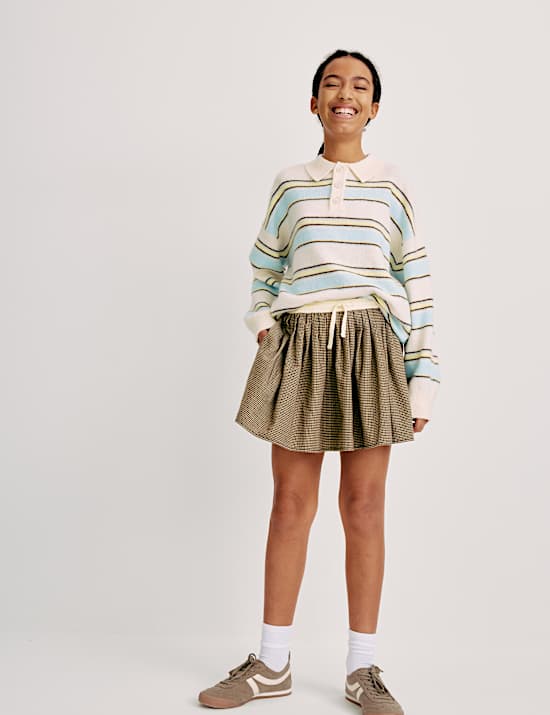 Checked Skirt (6-16 Yrs)