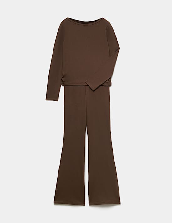 2 Piece Soft Touch Top and Kickflare Set (6-16 Yrs)