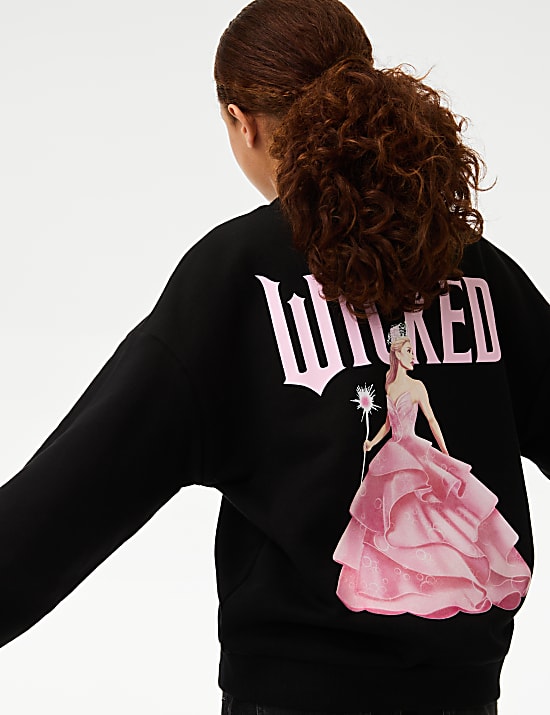 Cotton Rich Wicked&trade; Sweatshirt (6-16 Yrs)