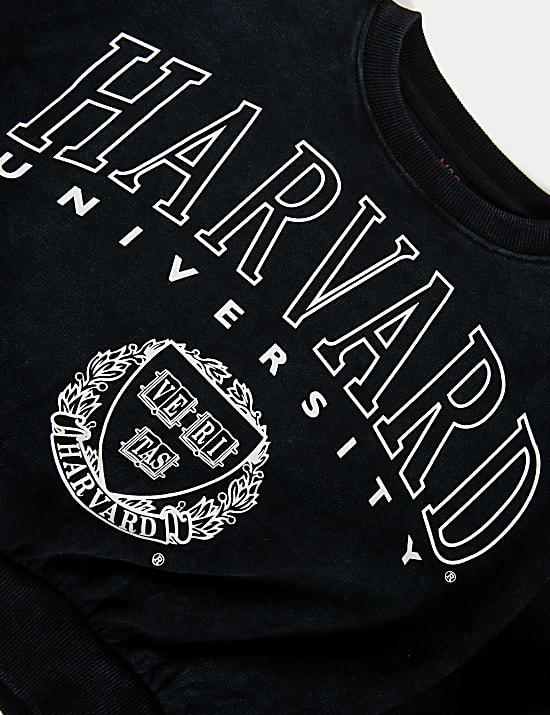 Cotton Rich Harvard University Sweatshirt (6-16 Yrs)