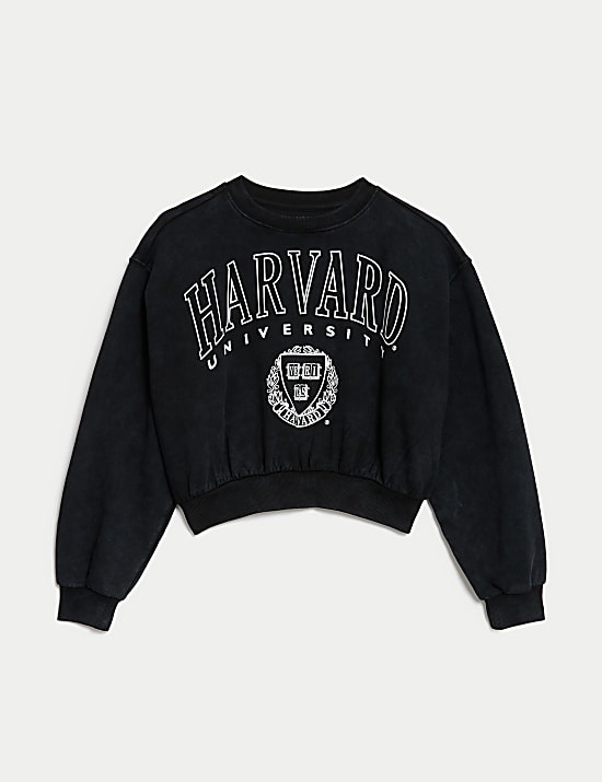 Cotton Rich Harvard University Sweatshirt (6-16 Yrs)